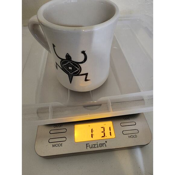 PIPESTONE "Ancient Mimbrano Indian" Coffee Mug Turtle - Picture 7 of 7